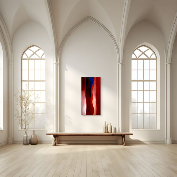 Elegance in Red in room